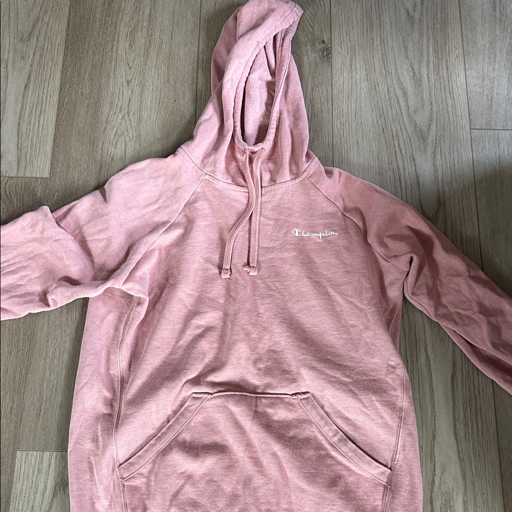 Champion Blush Pink Athletic Hoodie